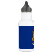 Staatsflagge von Michigan Edelstahlflasche (Links)