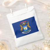 Staatsflagge von Michigan Geschenktütchen (Ausgeschnitten)