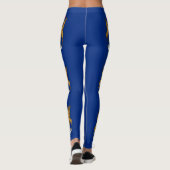 Staatsflagge von Michigan Leggings (Rückseite)