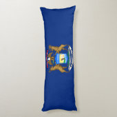 Staatsflagge von Michigan Seitenschläferkissen (Rückseite (Vertikal))