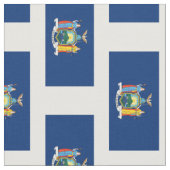 Staatsflagge von Michigan Stoff (Nahaufnahme)
