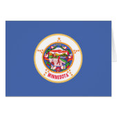 Staatsflagge von Minnesota (Vorderseite (Horizontal))
