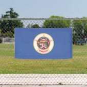 Staatsflagge von Minnesota Banner (Insitu)