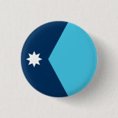 Staatsflagge von Minnesota Button (Vorderseite)