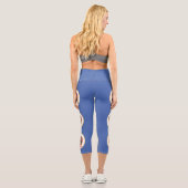 Staatsflagge von Minnesota Capri Leggings (Rückseite)