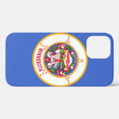 Staatsflagge von Minnesota Case-Mate iPhone Hülle (Rückseite (Horizontal))