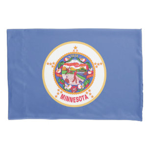 Staatsflagge von Minnesota Kissenbezug