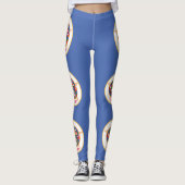 Staatsflagge von Minnesota Leggings (Vorderseite)