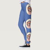 Staatsflagge von Minnesota Leggings (Links)