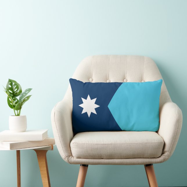 Staatsflagge von Minnesota Lendenkissen (Stuhl )