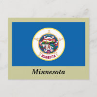 Staatsflagge von Minnesota