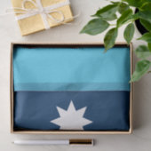 Staatsflagge von Minnesota Seidenpapier (Geschenk)