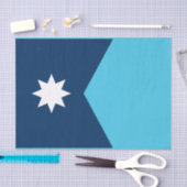 Staatsflagge von Minnesota Seidenpapier (Handwerk)