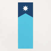 Staatsflagge von Minnesota Yogamatte (Vorderseite)