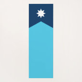 Staatsflagge von Minnesota Yogamatte (Rückseite)