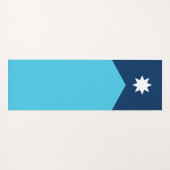Staatsflagge von Minnesota Yogamatte (Vorderseite (Horizontal))
