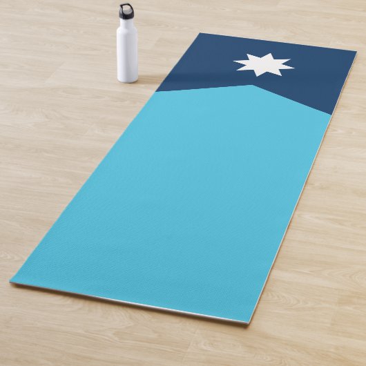 Staatsflagge von Minnesota Yogamatte (Beispiel)