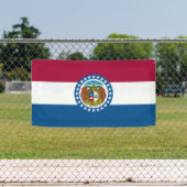 Staatsflagge von Missouri Banner (Insitu)