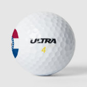 Staatsflagge von Missouri Golfball (Logo)