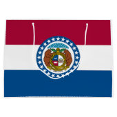 Staatsflagge von Missouri Große Geschenktüte (Vorderseite)