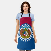 Staatsflagge von Missouri Schürze (Getragen)