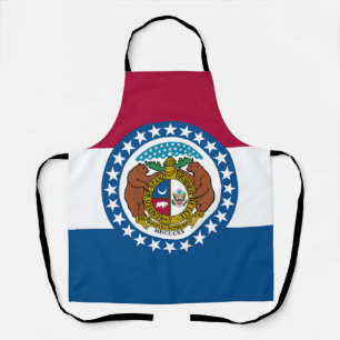 Staatsflagge von Missouri Schürze