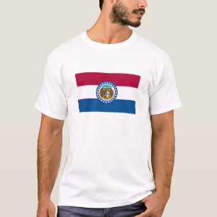 Staatsflagge von Missouri T-Shirt