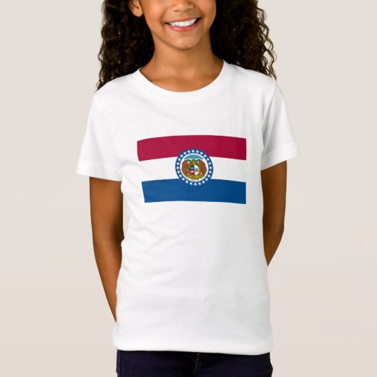 Staatsflagge von Missouri T-Shirt (Vorderseite)
