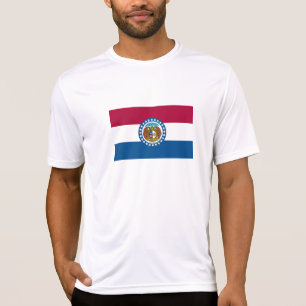 Staatsflagge von Missouri T-Shirt