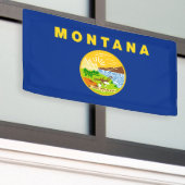 Staatsflagge von Montana Banner (Äußeres Gebäude)