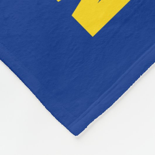 Staatsflagge von Montana Fleecedecke (Ecke)