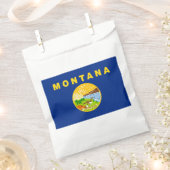 Staatsflagge von Montana Geschenktütchen (Ausgeschnitten)