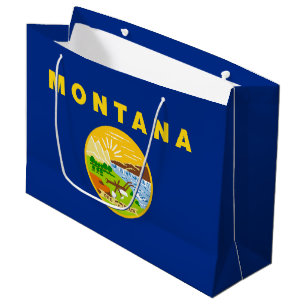 Staatsflagge von Montana Große Geschenktüte