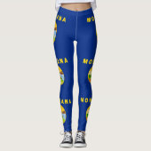 Staatsflagge von Montana Leggings (Vorderseite)