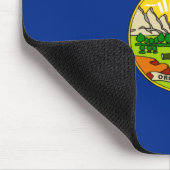 Staatsflagge von Montana Mousepad (Ecke)