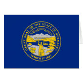 Staatsflagge von Nebraska (Vorderseite (Horizontal))