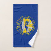 Staatsflagge von Nebraska Badhandtuch Set (Handtuch)