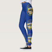 Staatsflagge von Nebraska Leggings (Links)