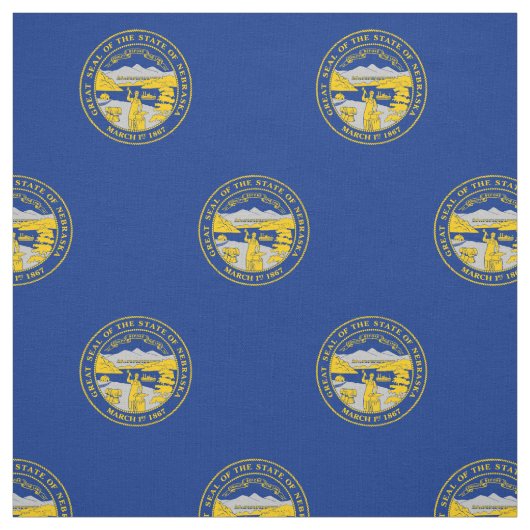 Staatsflagge von Nebraska Stoff (Muster)