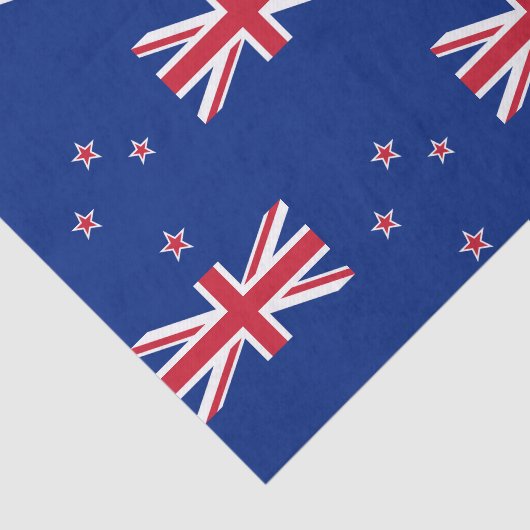 Staatsflagge von Neuseeland Seidenpapier (Ausschnitt)