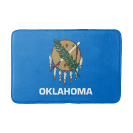 Staatsflagge von Oklahoma Badematte