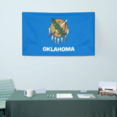 Staatsflagge von Oklahoma Banner (Messeveranstaltung)