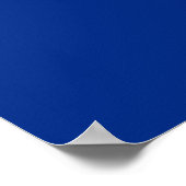 Staatsflagge von Oregon Poster (Ecke)