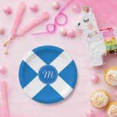 Staatsflagge von Quergewohnheit Schottlands St Pappteller (Party)