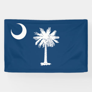Staatsflagge von South Carolina Banner
