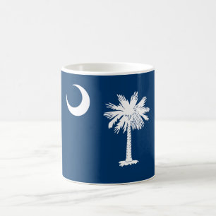 Staatsflagge von South Carolina Kaffeetasse