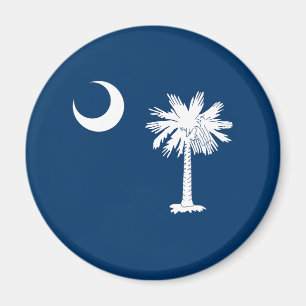 Staatsflagge von South Carolina Magnet