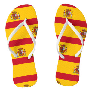 Staatsflagge von Spanien Badesandalen