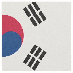 Staatsflagge von Südkorea Stoff