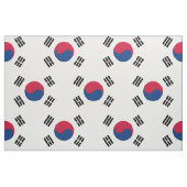 Staatsflagge von Südkorea Stoff (Fat Quarter (45,7 x 55,9 cm))